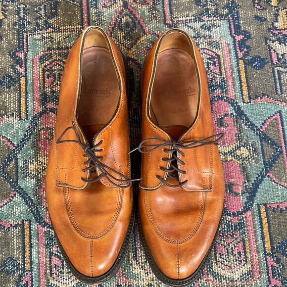 Allen Edmonds Walton leather lace up dress shoes sz 9.5 D main image 3
